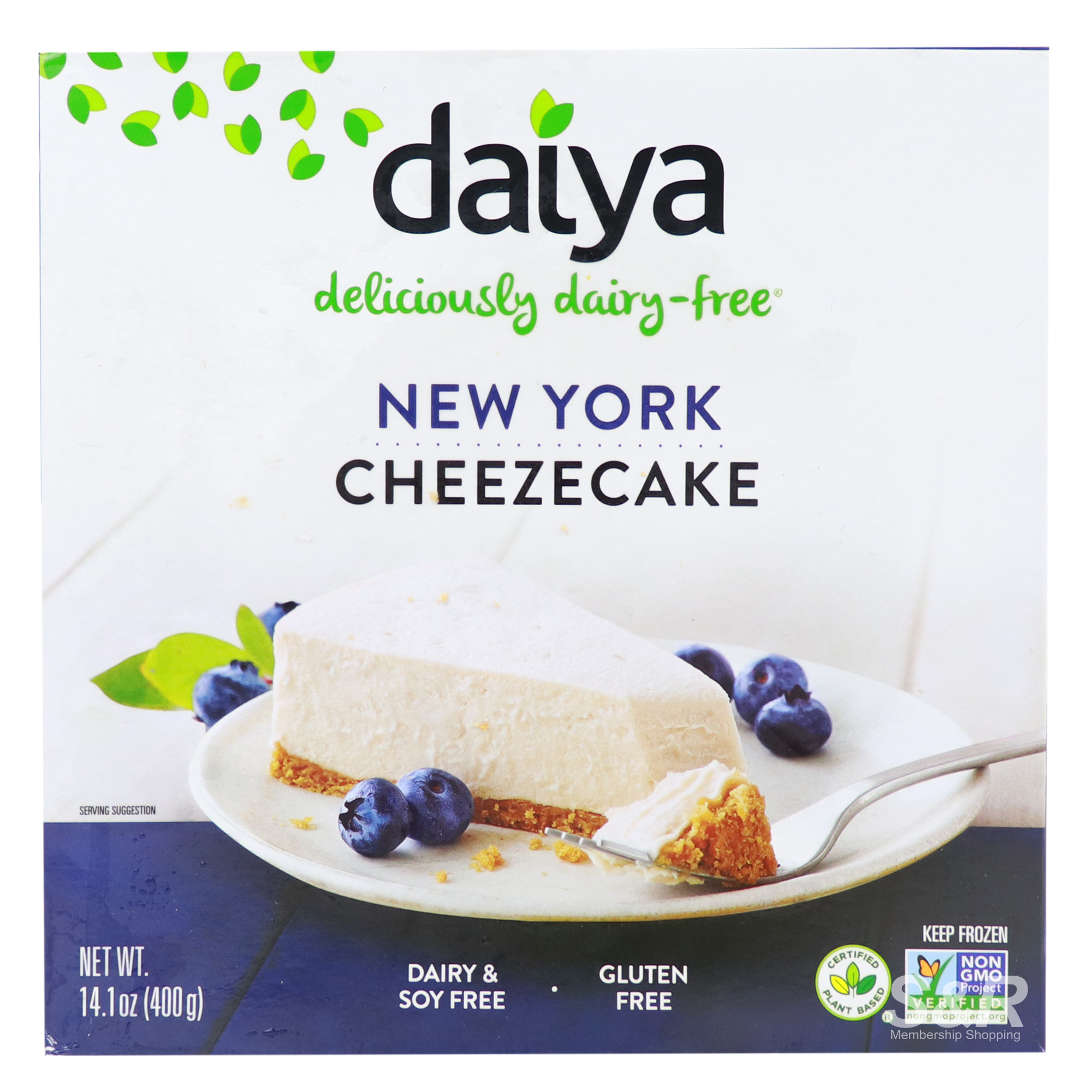 Daiya New York Frozen Cheezecake 400g Daiya New York Frozen Cheezecake 400g